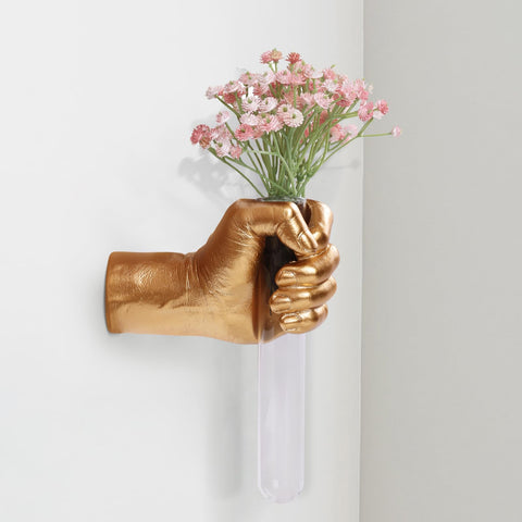 XYQXYQ hand wall sculpture adds tactile artistry to your living room