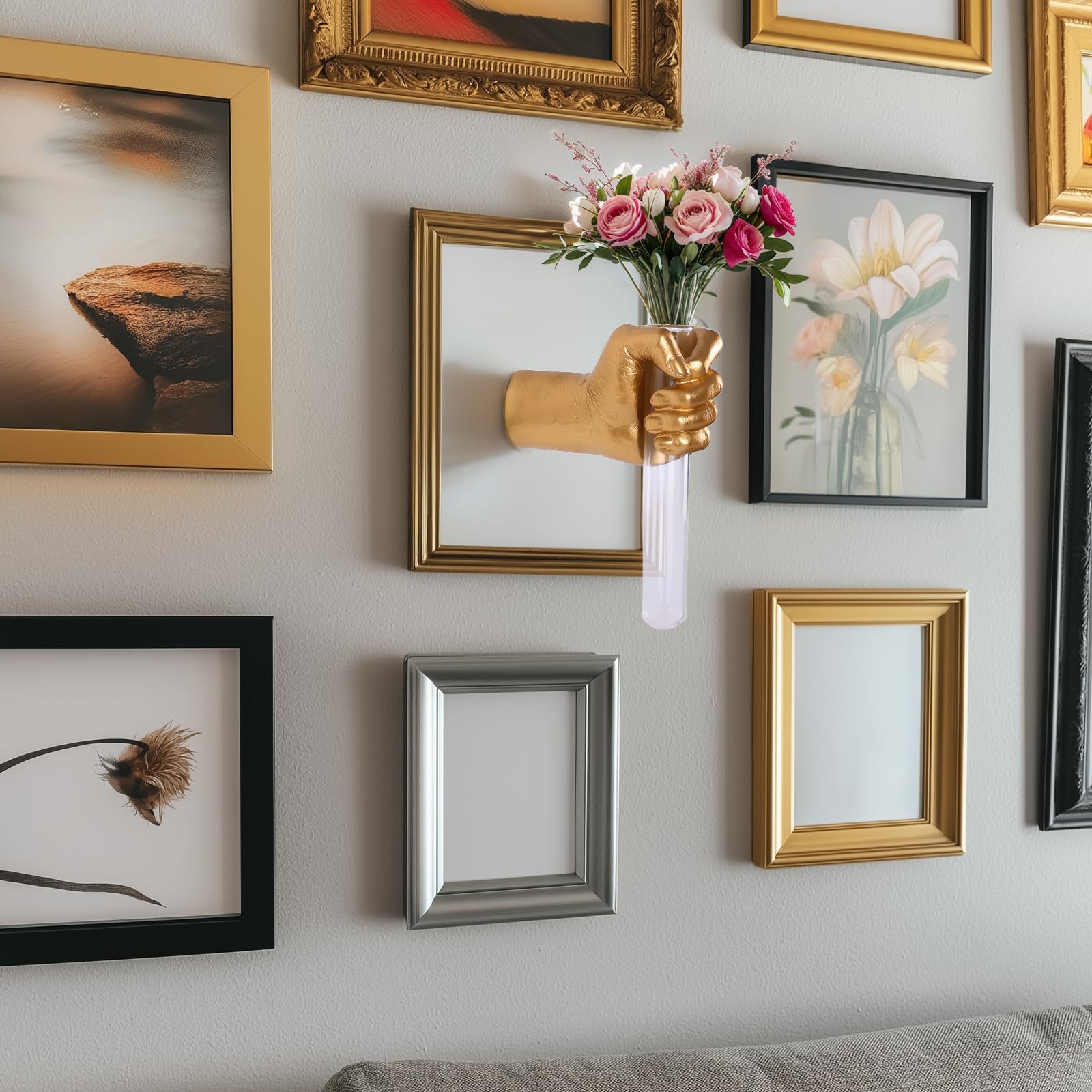 XYQXYQ modern wall decor complements diverse interiors with chic texture