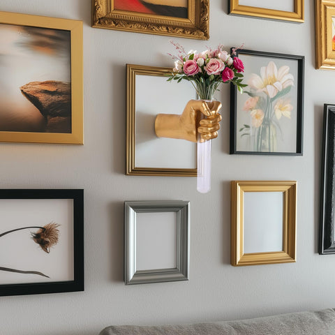 XYQXYQ modern wall decor complements diverse interiors with chic texture