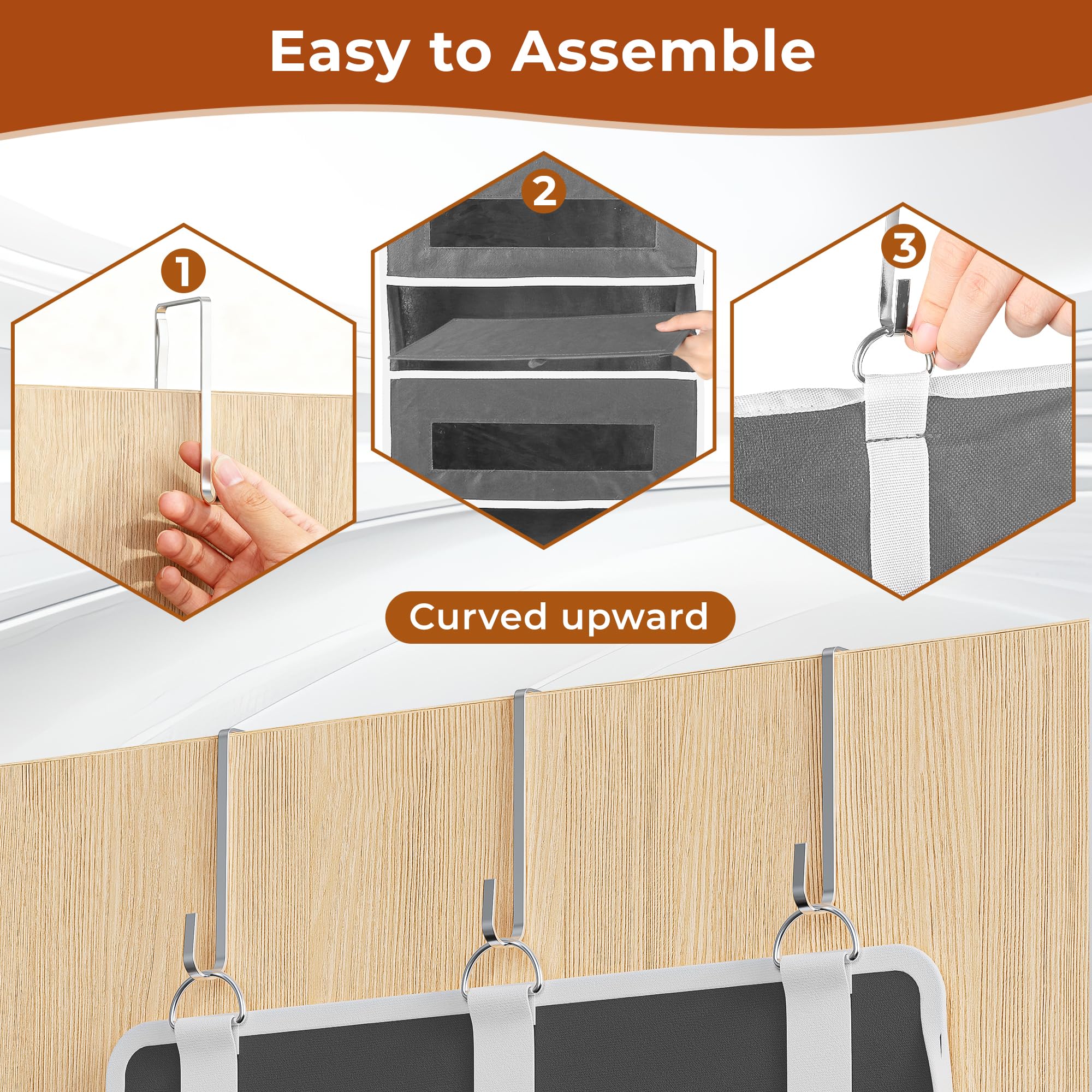 XyVoltic 2-Pack 5-Tier stores baby supplies neatly