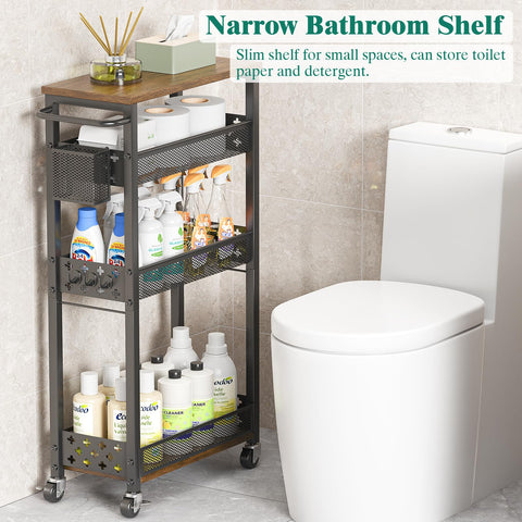 XYZLVSI versatile for laundry, kitchen, bathroom, or office storage.