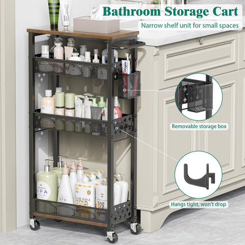 XYZLVSI sturdy bottom shelf supports tall bottles and large containers.