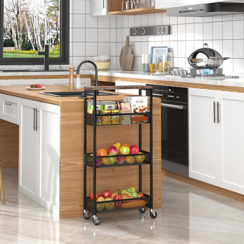 XYZLVSI cart used in kitchen organization and shelving