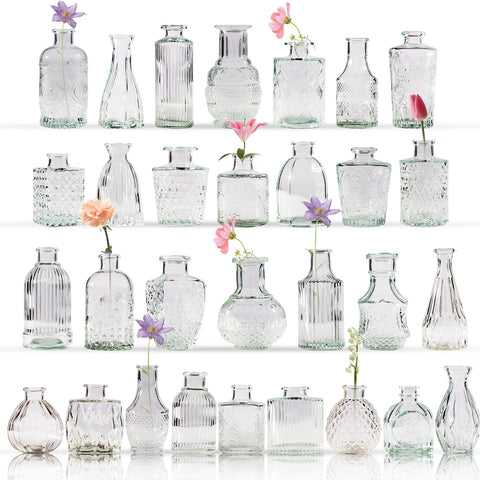 Yabool 80 Pcs Bud Vase Set for elegant centerpieces
