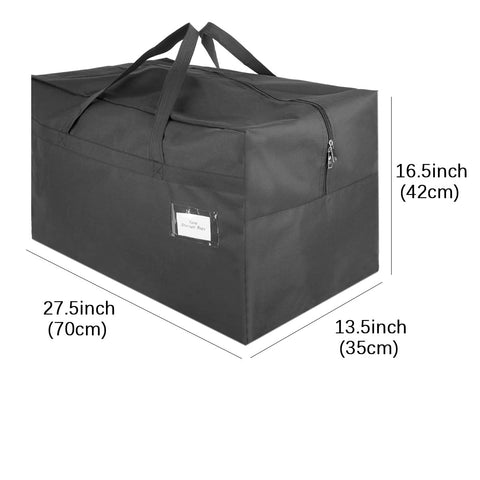 YACQ durable canvas bag with label slot for quick identification and access.
