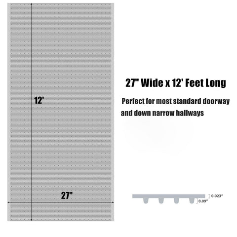 YADI non-slip bottom carpet protector prevents slips in busy entryways