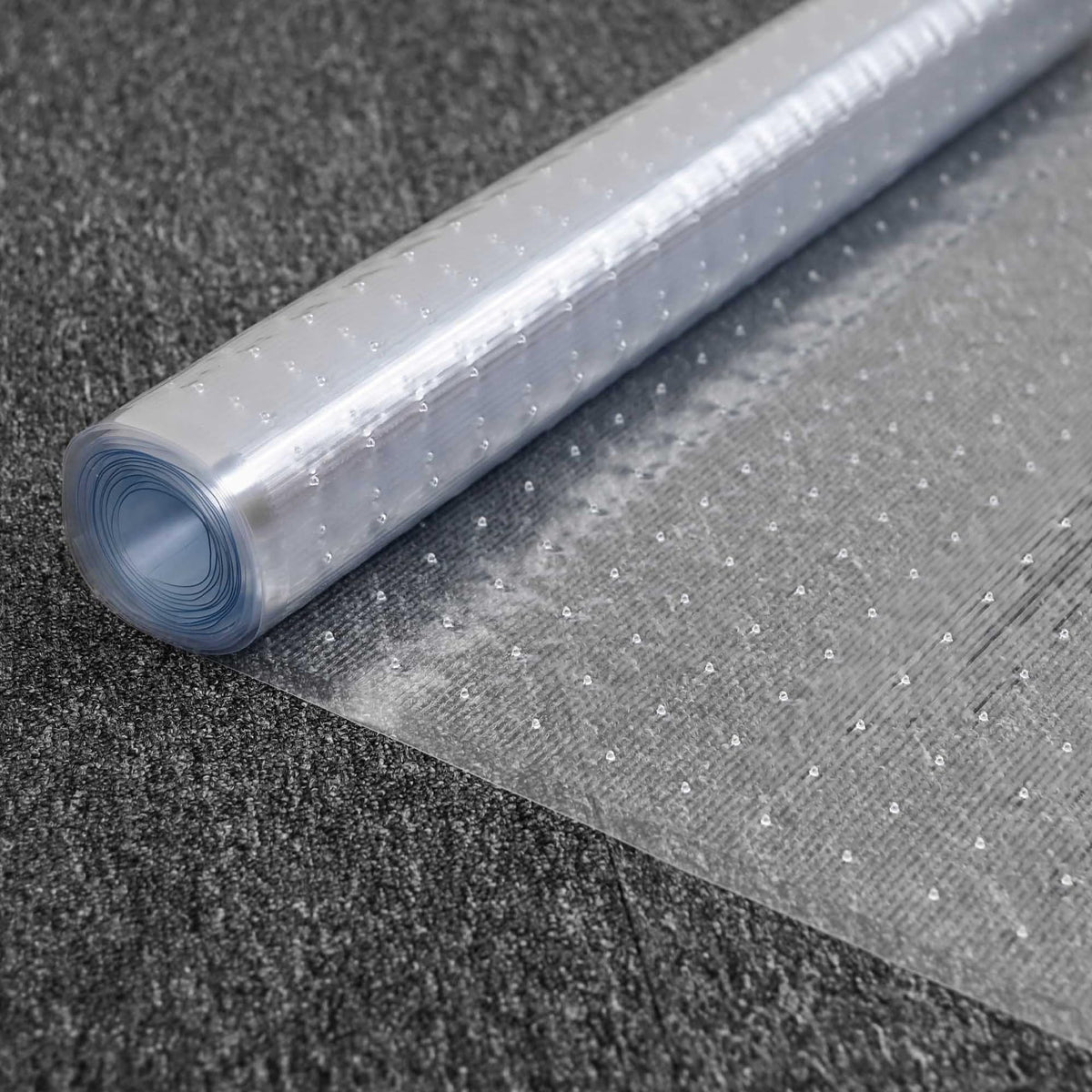YADI plastic carpet protector 12ft clear runner with 27in width shields high traffic hallways