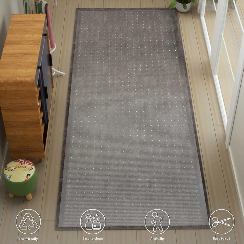YADI rolled-out runner in hallway illustrates high-traffic protection.