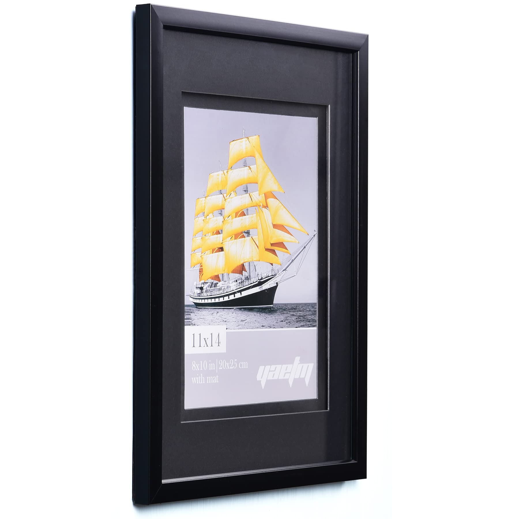 Yaetm 11x14 frame close-up with polished glass clarity