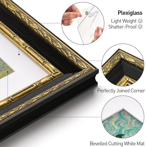Yaetm 1.4-inch molding delivers a substantial, elegant profile.