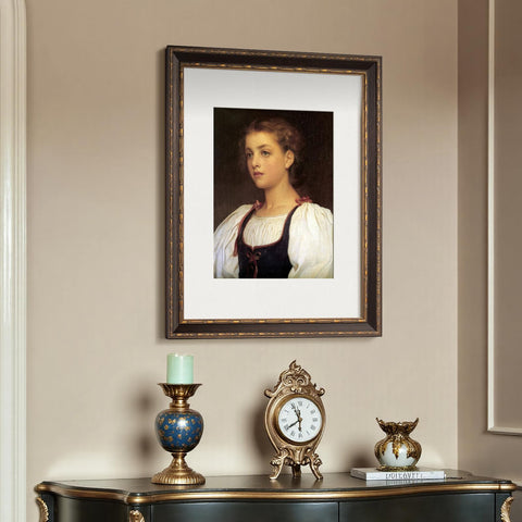 Yaetm one-fourth-inch molding adds presence without overpowering art