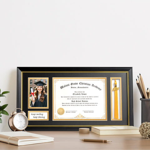 Yaetm frame ready for wall mounting in portrait or landscape