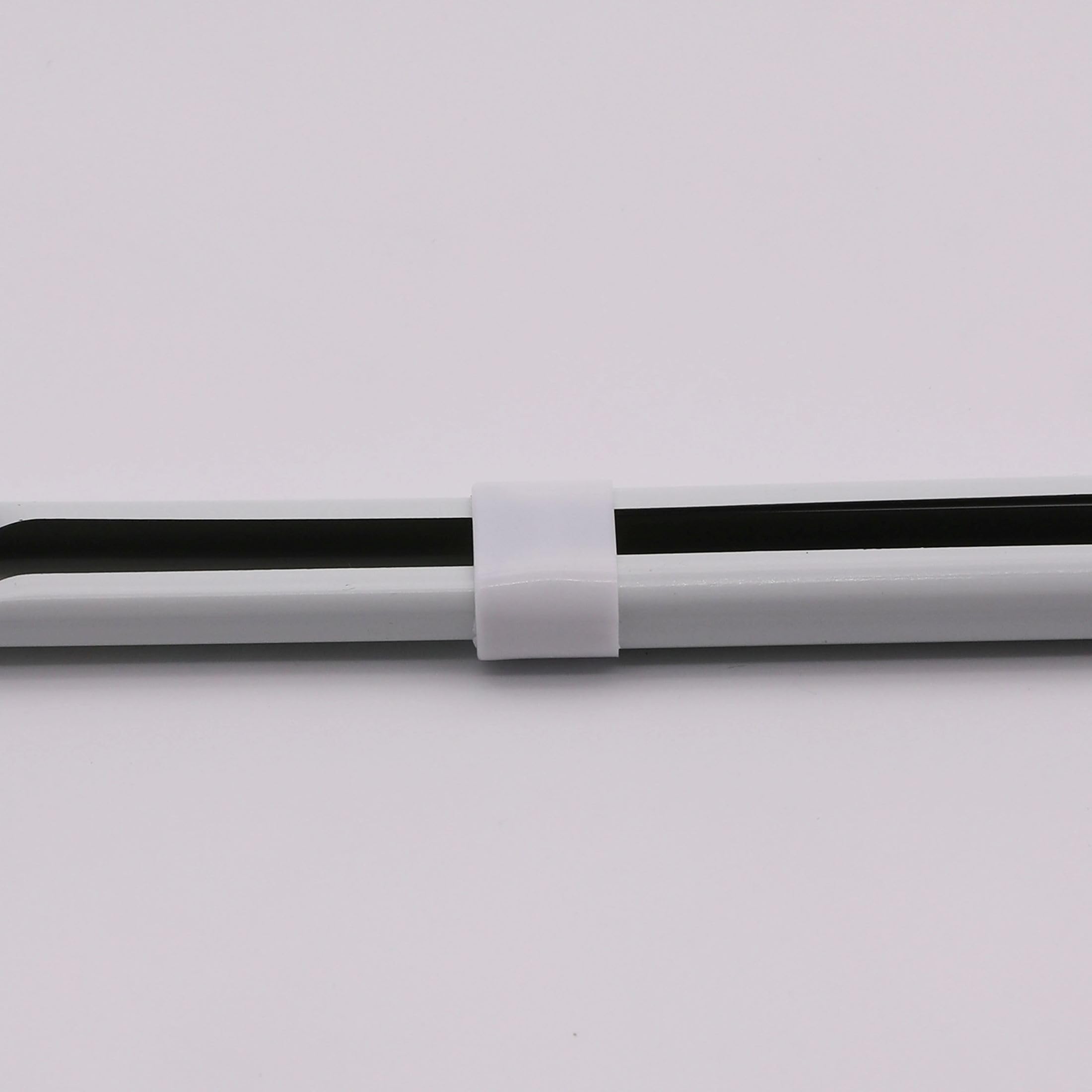 Yafa Heavy Duty Curtain Rod angled view showing sturdy construction