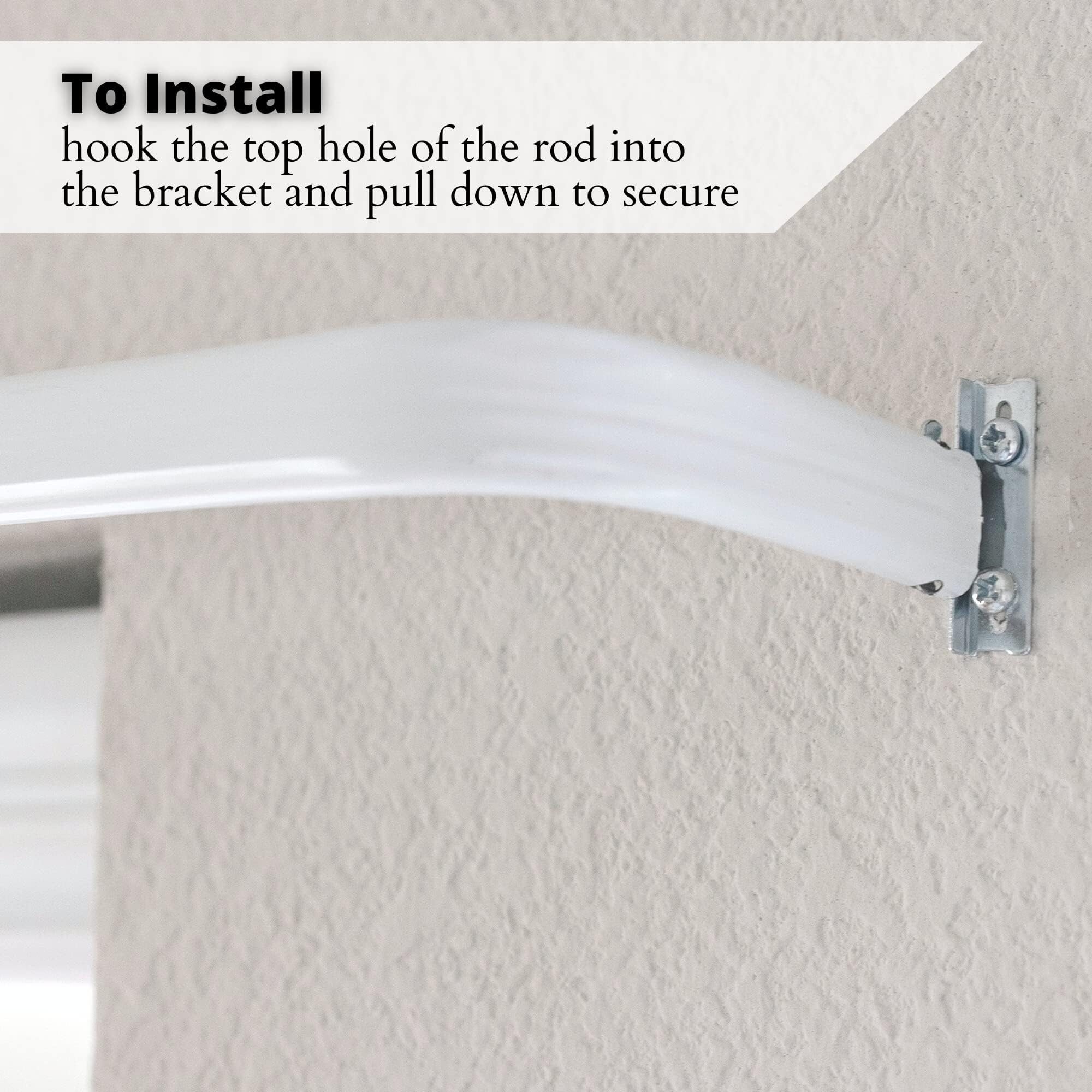 Yafa Home Fashion screws and wall anchors for secure installation