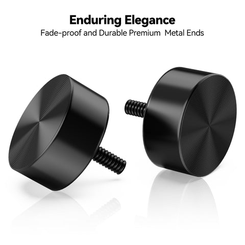 YaFex aluminium finials add a premium finish.