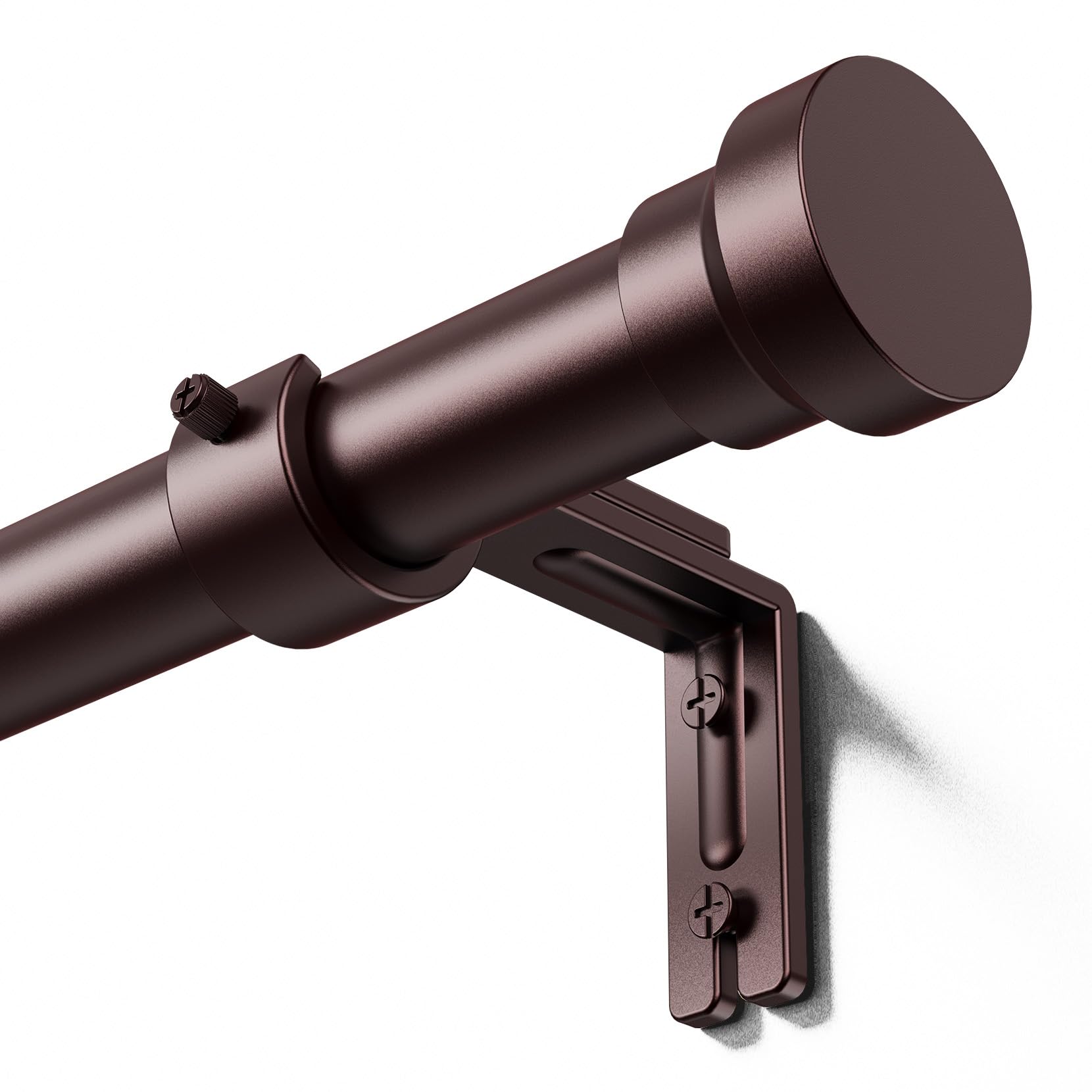 YaFex curtain rod with adjustable length for versatile window sizes
