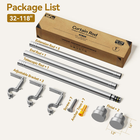 YaFex wall-mount brackets offer secure, long-lasting support.