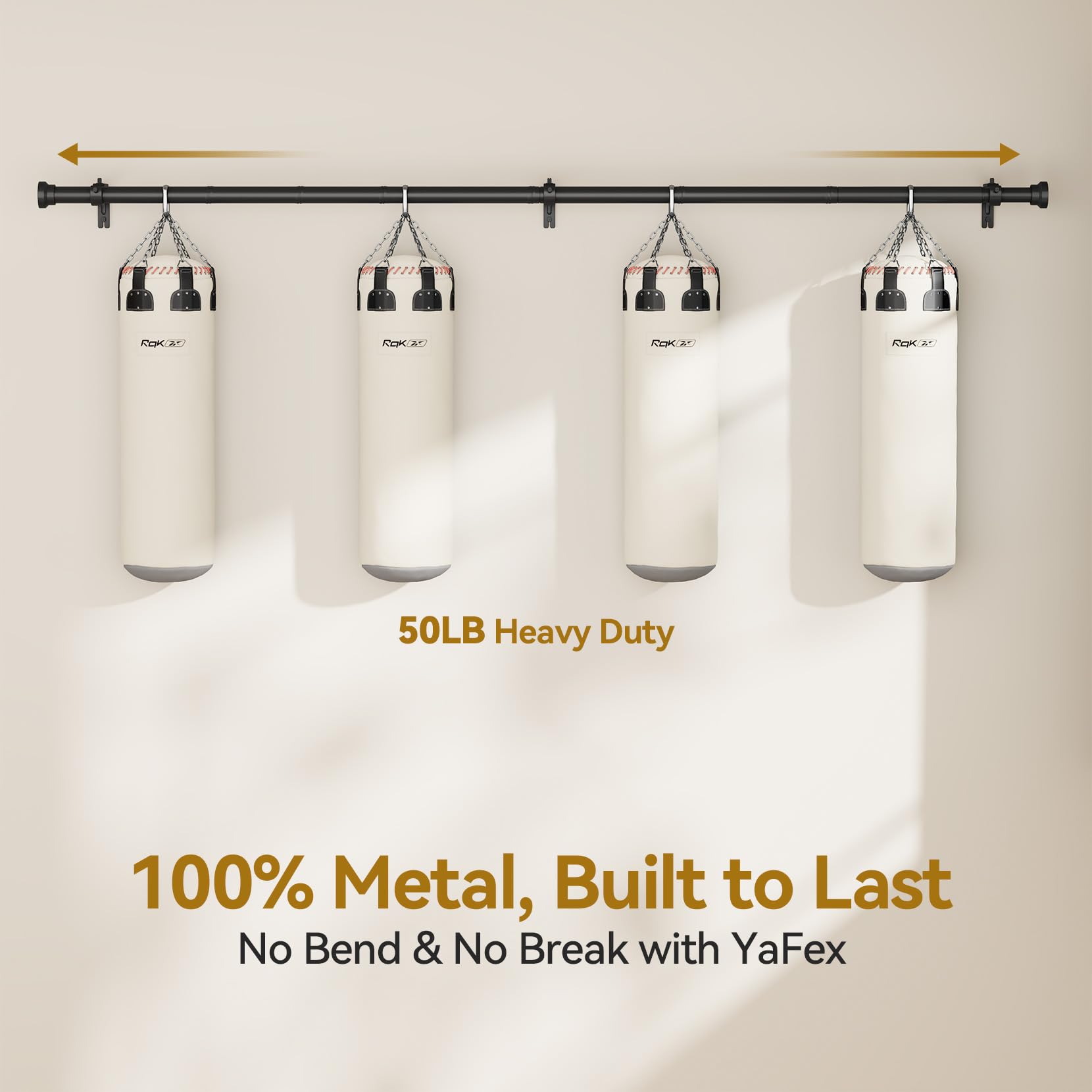 YaFex matte black finish adds modern style to living rooms and bedrooms.