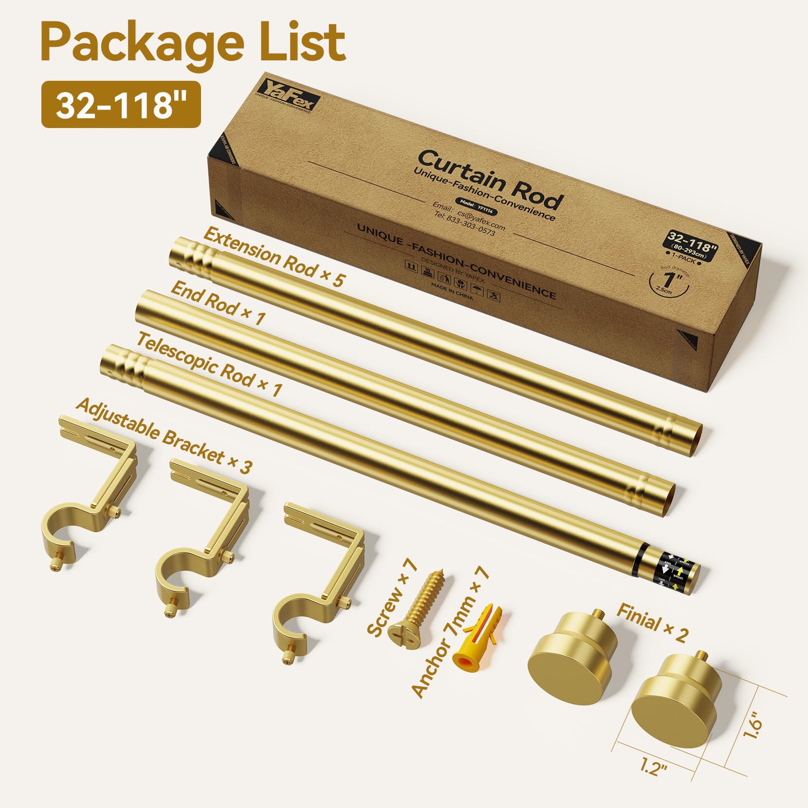 YaFex reinforced brackets and thicker walls provide enhanced stability.