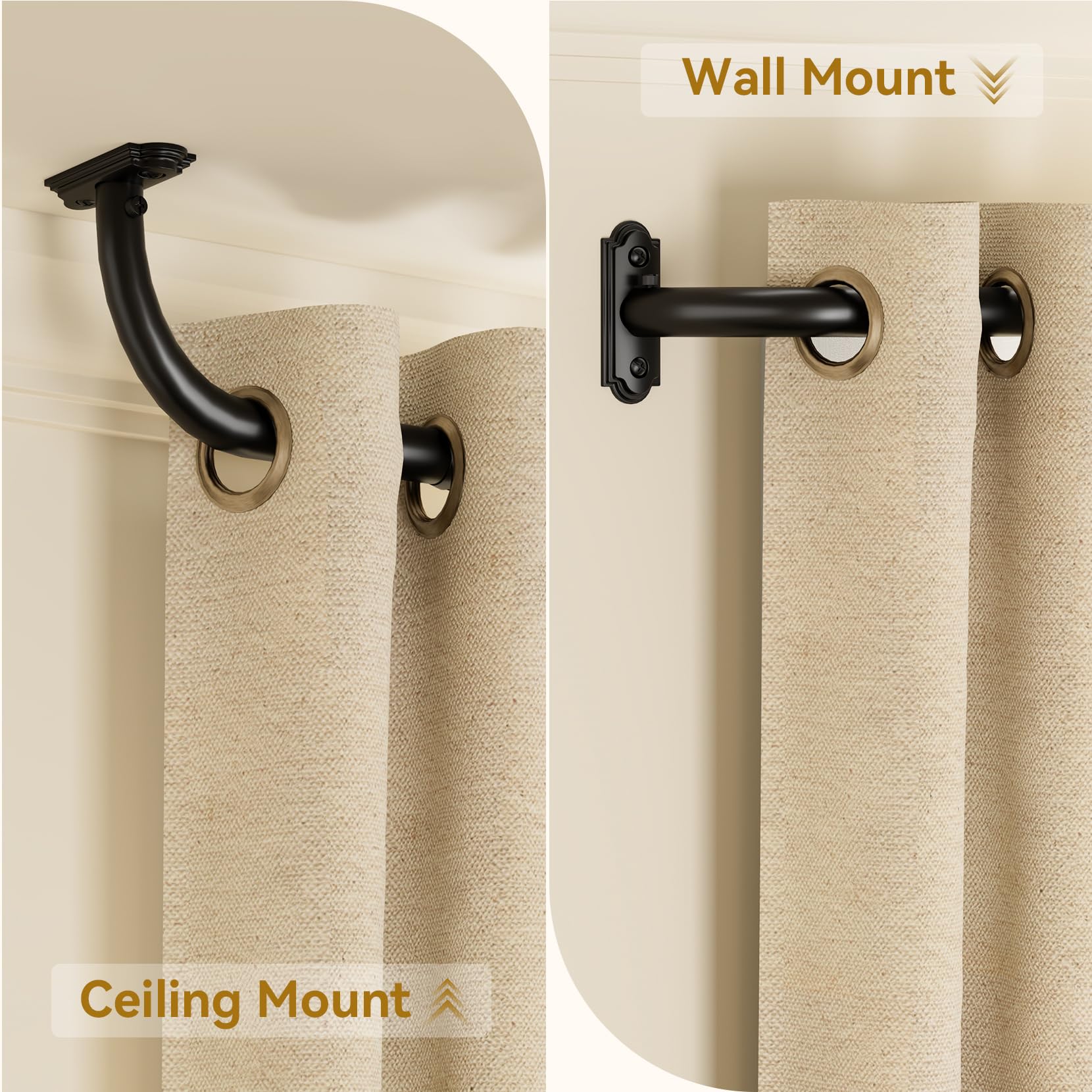 YaFex rust-resistant metal finish ensures lasting performance in any room