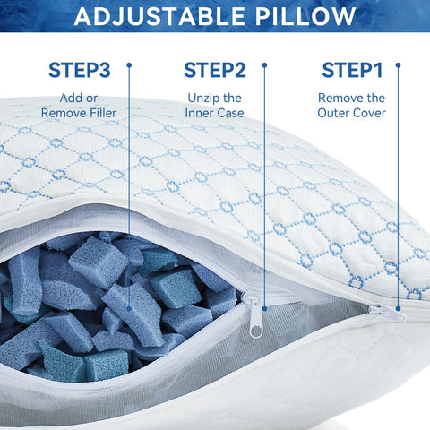 Yagamo bamboo top fabric cooling surface for hot sleepers.