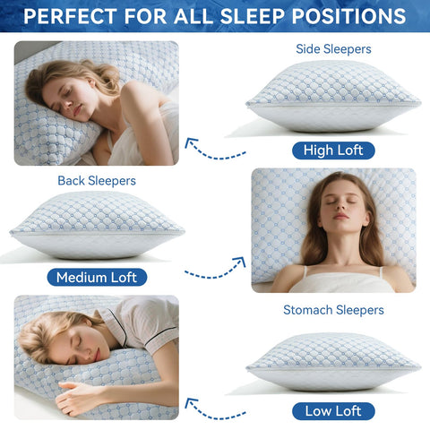 Yagamo virgin memory foam core emphasizes safe, durable materials.