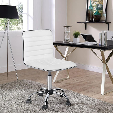 Yaheetech PU leather backrest close-up showing durable support.