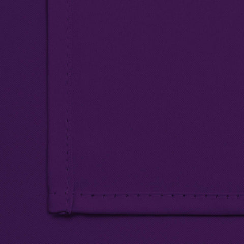 Yakamok blackout grommet-top curtains, 6-grommet design for smooth sliding.