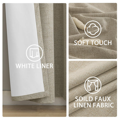 Yakamok easy-care curtains are machine washable