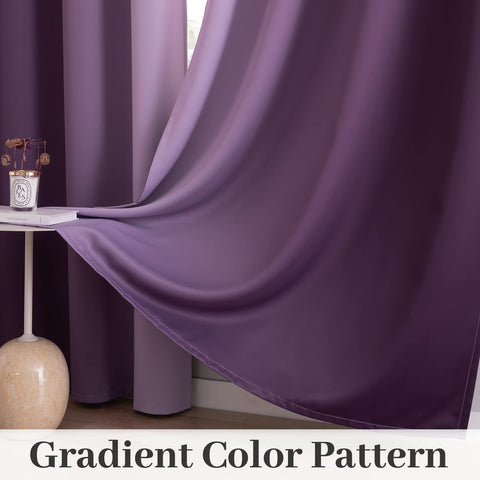 Yakamok gradient color transition demonstrating elegant left-to-right ombre