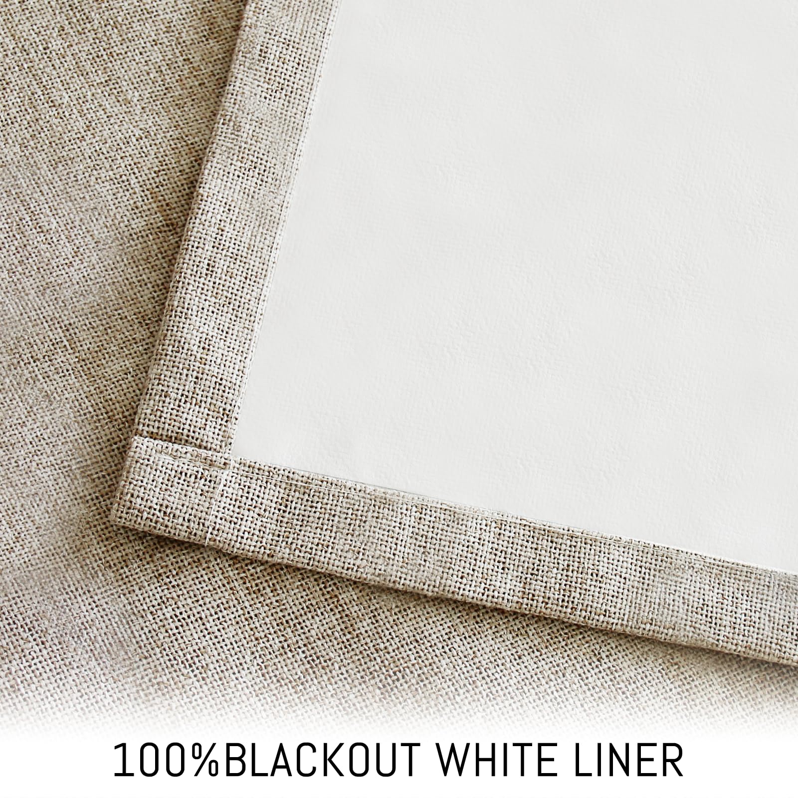 Yakamok curtains with greyish white liner for enhanced privacy