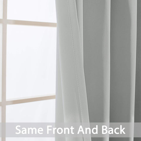 Yakamok machine washable blackout curtain panel is easy to clean