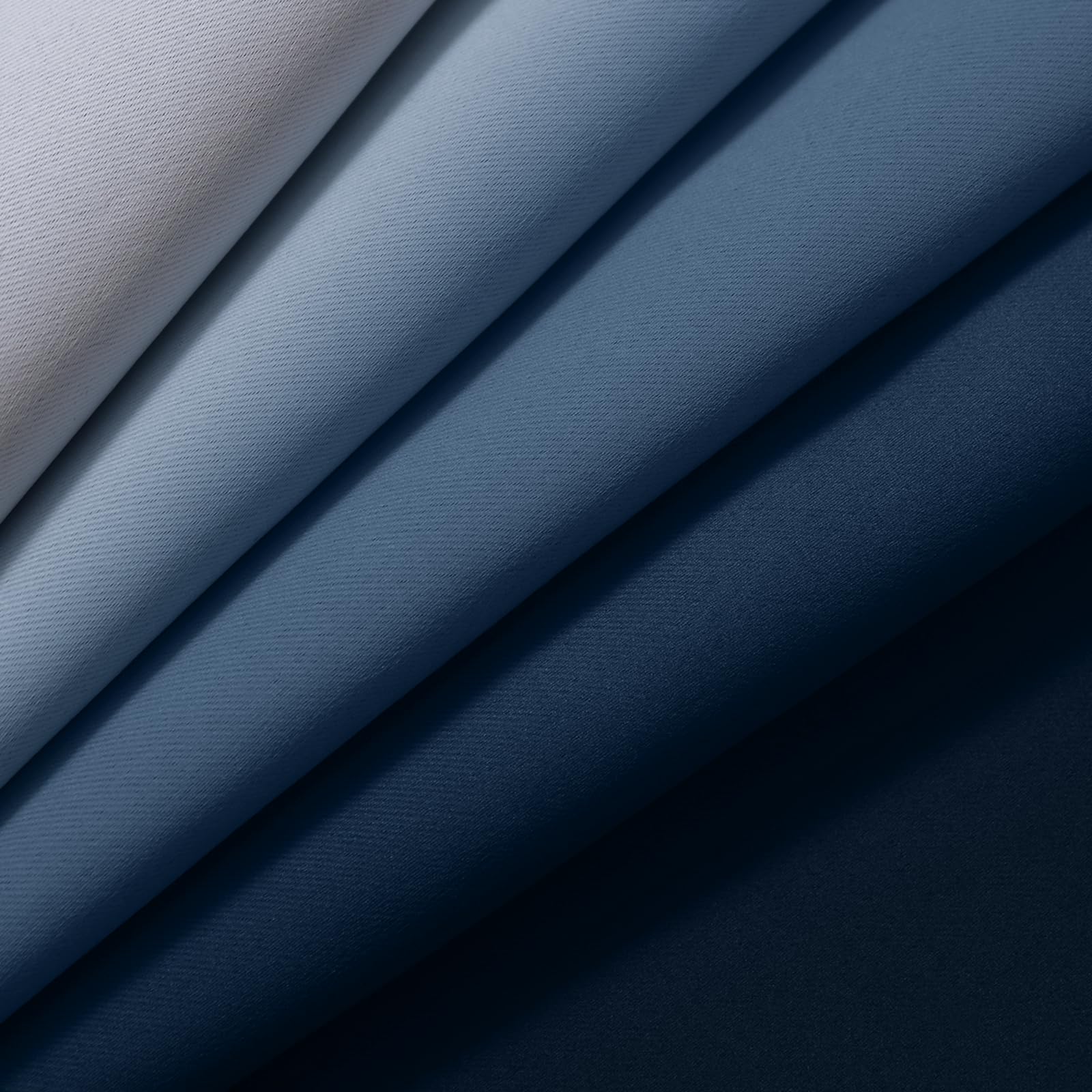 Yakamok ombre curtains durable polyester fabric with smooth finish.