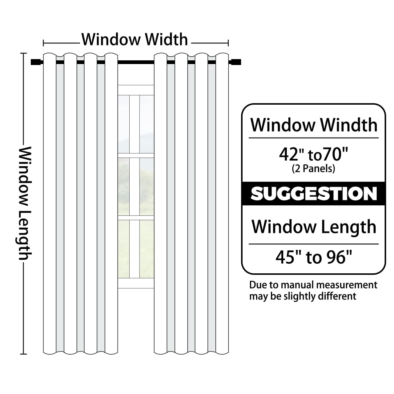 Yakamok thermal insulated curtains help regulate room temperature across seasons.
