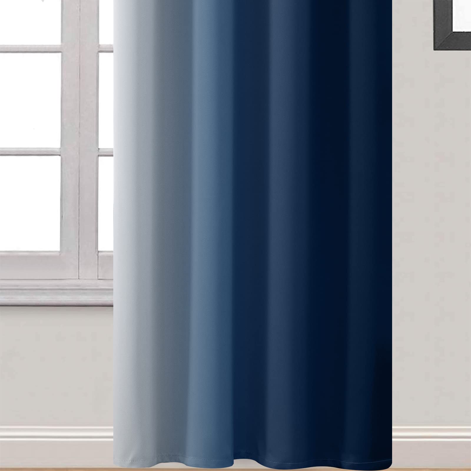 Yakamok thermal insulated curtains help regulate room temperature.