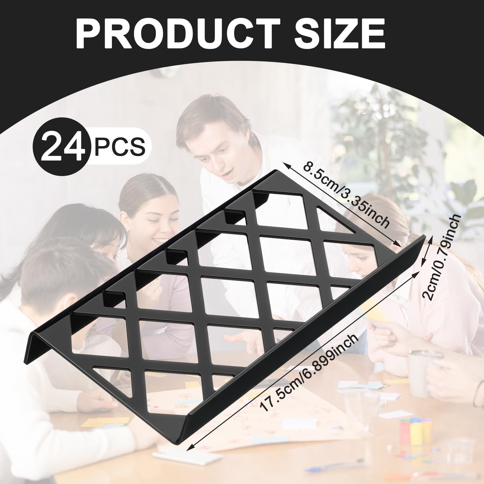 Yalikop acrylic trading card risers keep collection stable and scratch-resistant