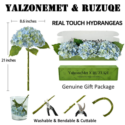 YalzoneMet bendable stems enable easy shaping for centerpieces