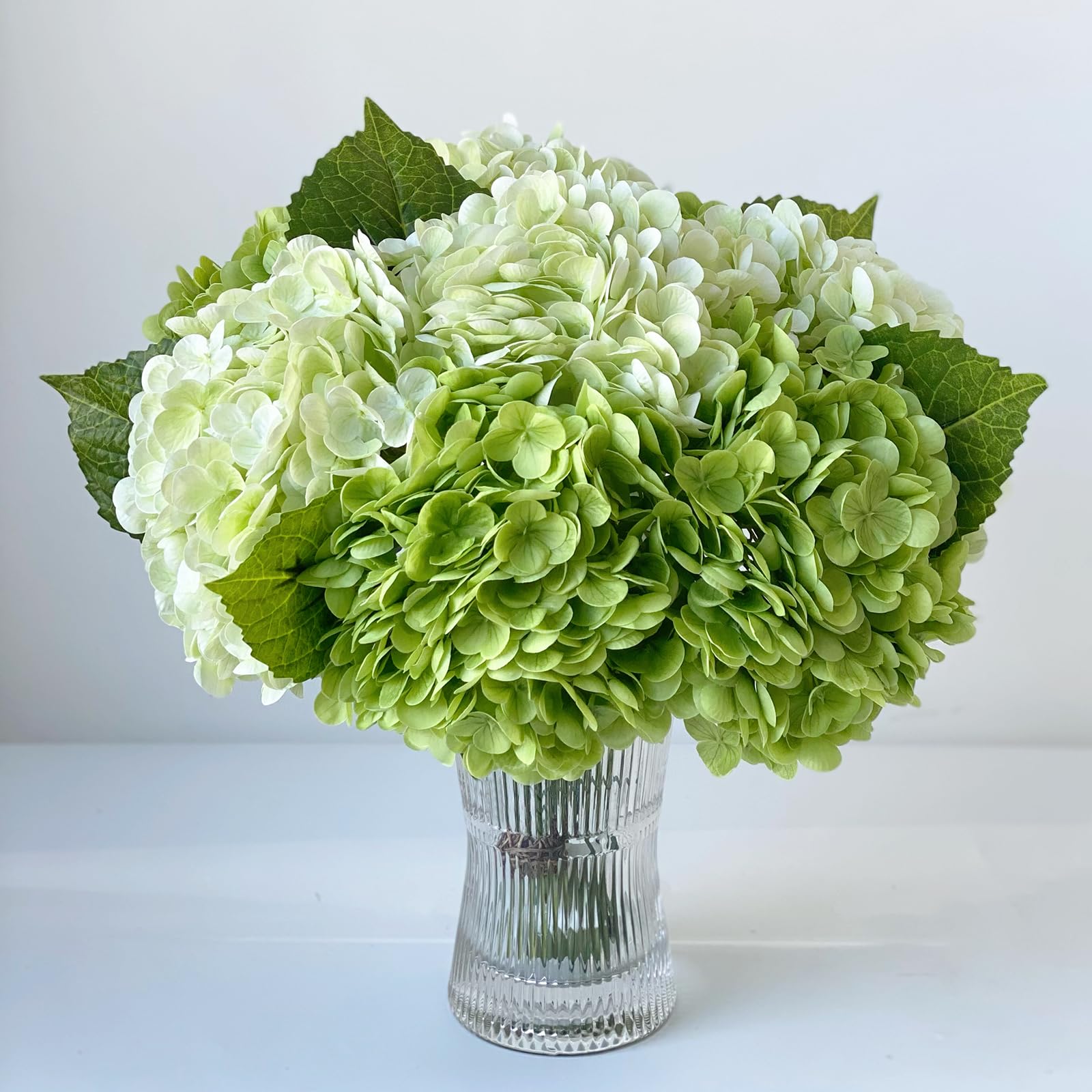 YalzoneMet home decor hydrangea arrangement for living spaces.