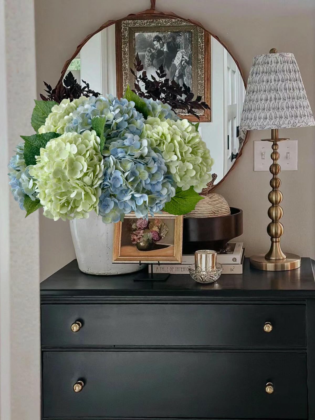 YalzoneMet RUZUQE long stem hydrangea arrangement for bouquets