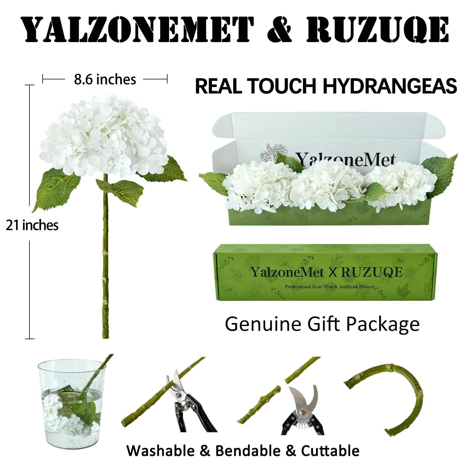 YalzoneMet RUZUQE ideal for wedding, party, and home decor settings