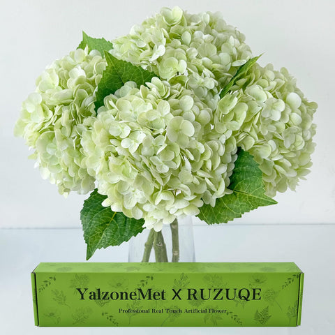 YalzoneMet RUZUQE hydrangea heads with lifelike texture for elegant tables