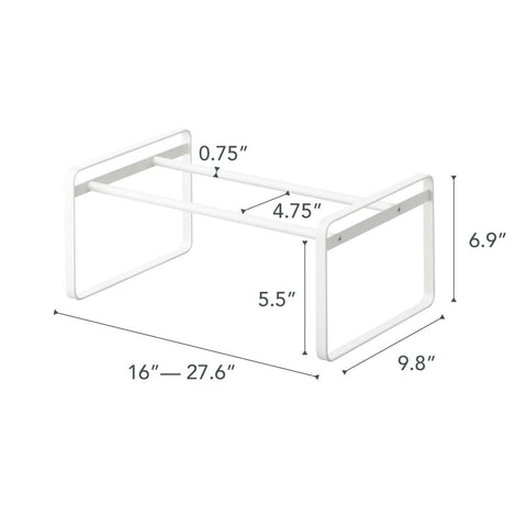 Yamazaki Home Frame compact dimensions fit tight spaces.