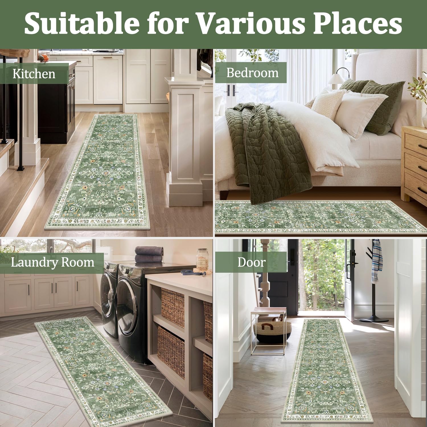 Yamaziot entrance rug with soft texture for welcoming spaces