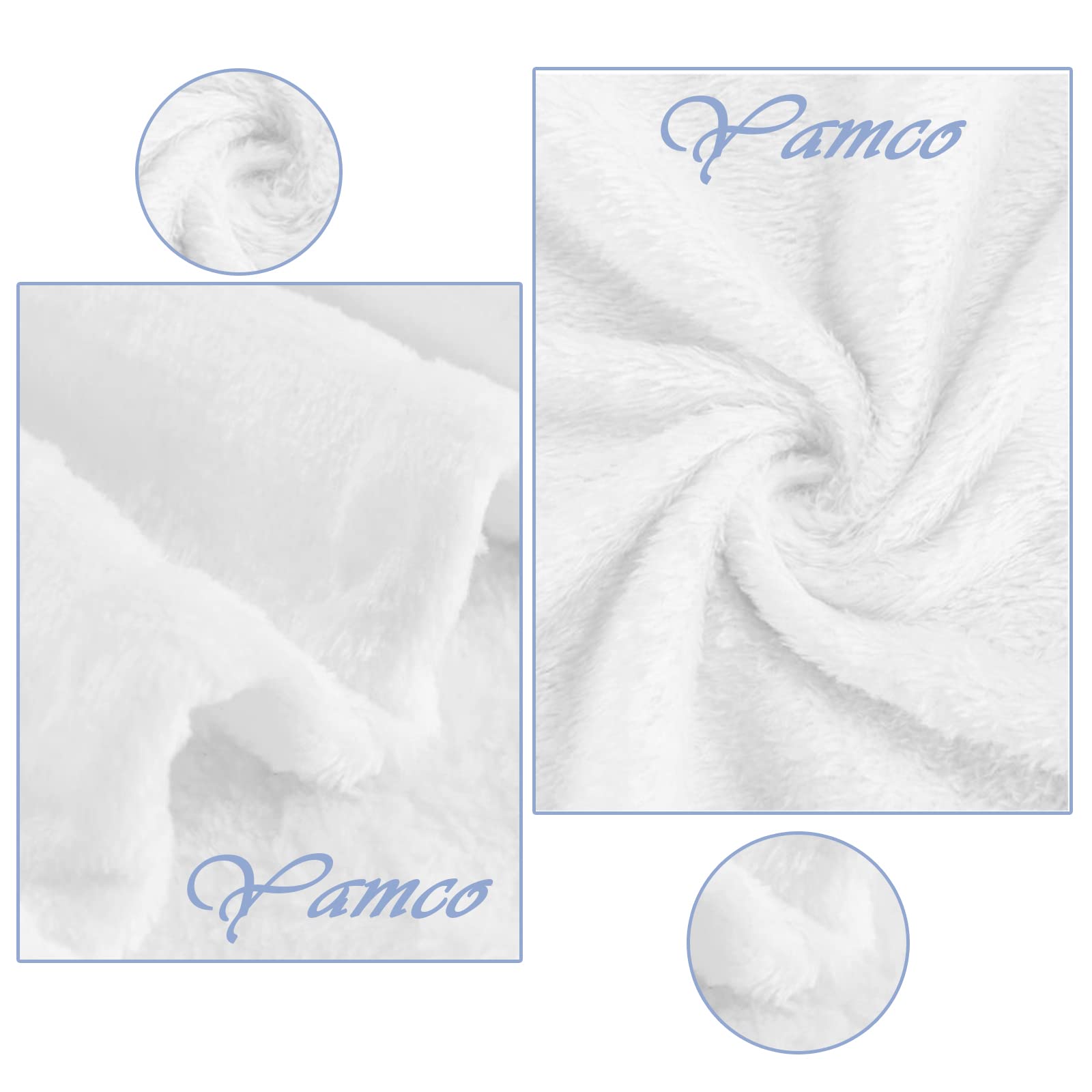 Yamco dad blanket on bed for warm comfortable rest