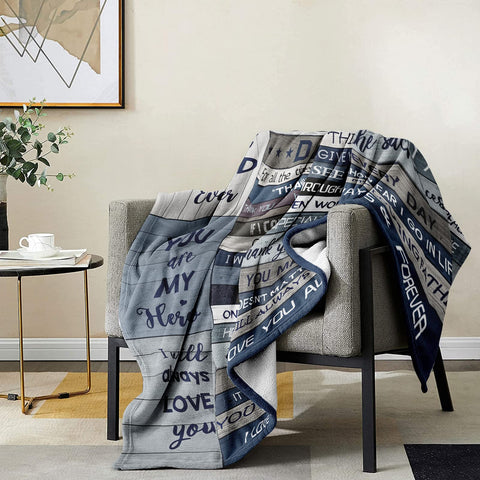 Yamco blanket on sofa offers lightweight warmth for lounging