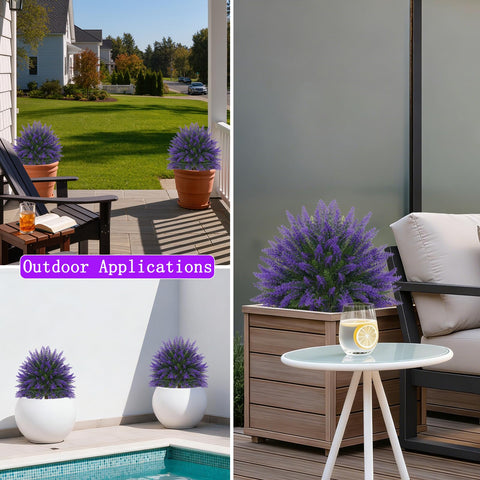Easy-shape Yangrass topiary for a fuller silhouette.
