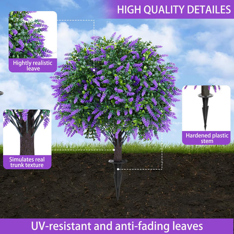 Yangrass easy-to-fluff foliage for restoring natural look after shipping