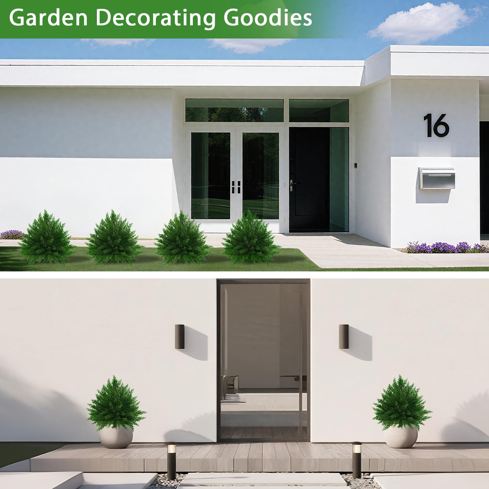 Pet-safe design keeps greenery maintenance-free for households.