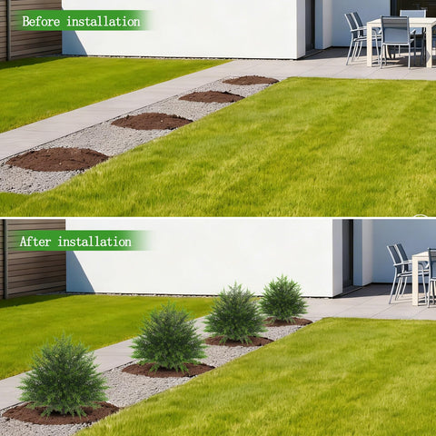 Yangrass topiary maintenance: easy dust wipe keeps foliage fresh.