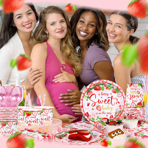 Yaniio Berry Sweet Baby full set packaging image for 50-guest party planning.